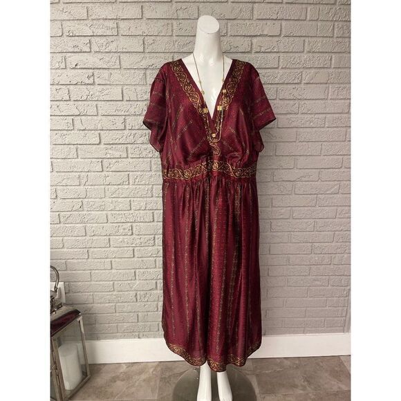 Signature by Robbie Bee Beaded Dress Size 24 - Picture 1 of 9